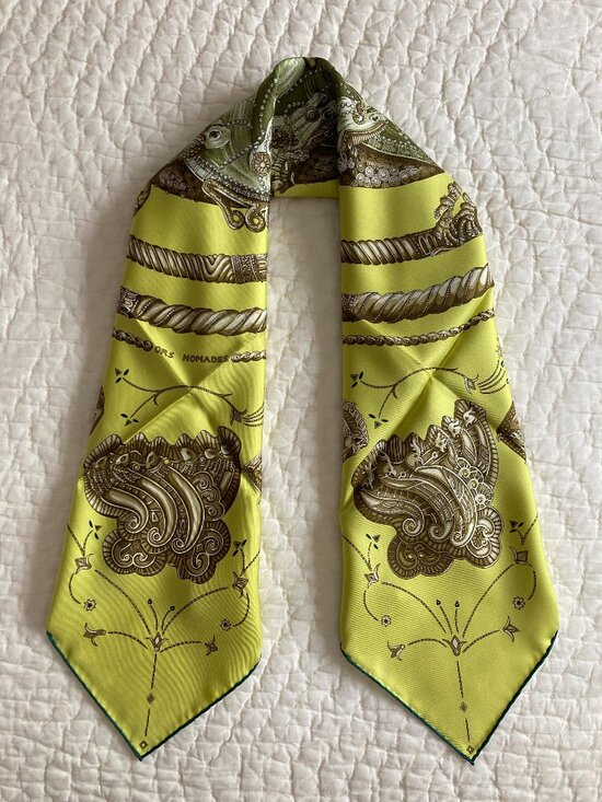 Hermes Scarf  NWT Hermes Ors Nomades Silk Scarf
